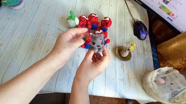#наталивяжет#вязаныеигрушки #.очень мало игрушек ?? смотреть онлайн