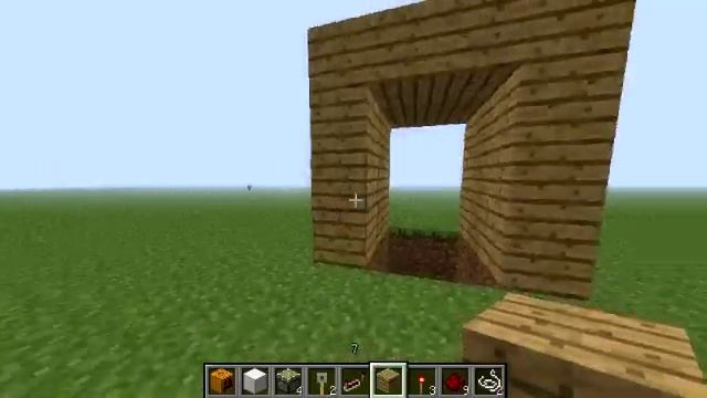 Minecraft. Ловушка для железного голема. Схема. смотреть онлайн