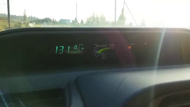 toyota prius C acceleration 0-160 смотреть онлайн