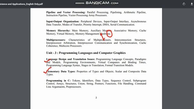 UGC NET Updated Syllabus for Computer Science June 2019