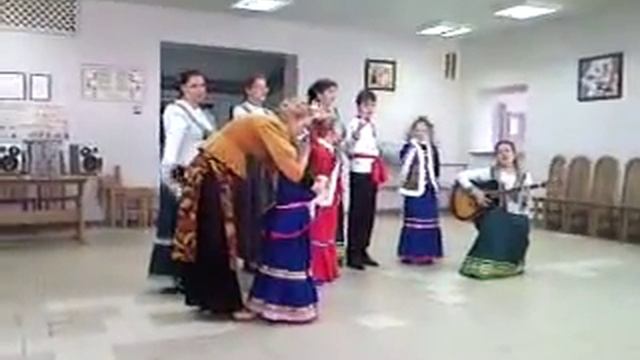 Выступление детского ансамбля "Забавушка" 08 февраля 2015. Часть 3. Частушки смотреть онлайн