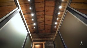 Обзор бани 96 м2 с кошкиным домом. Аня учится парить