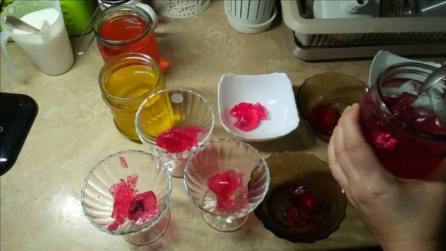 Приготовление желе: Рецепт сладкого на Новый год.