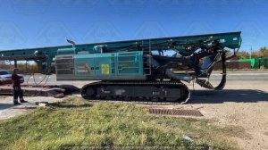 Выгрузка буровой установки SUNWARD SWDM300HA на складе ООО "ЦБО" в г. Краснодар