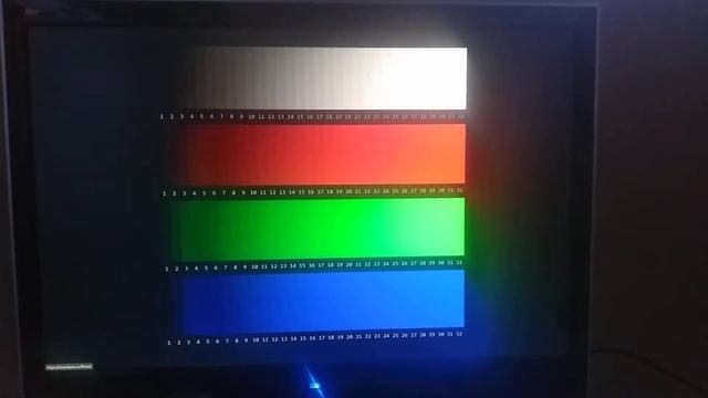 Тест монитора ViewSonic с помощью онлайн теста monteon
