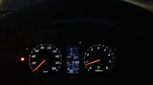 Toyota mark X 2,5  разгон