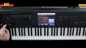 Korg Kronos Music Workstation Demo - PART 1