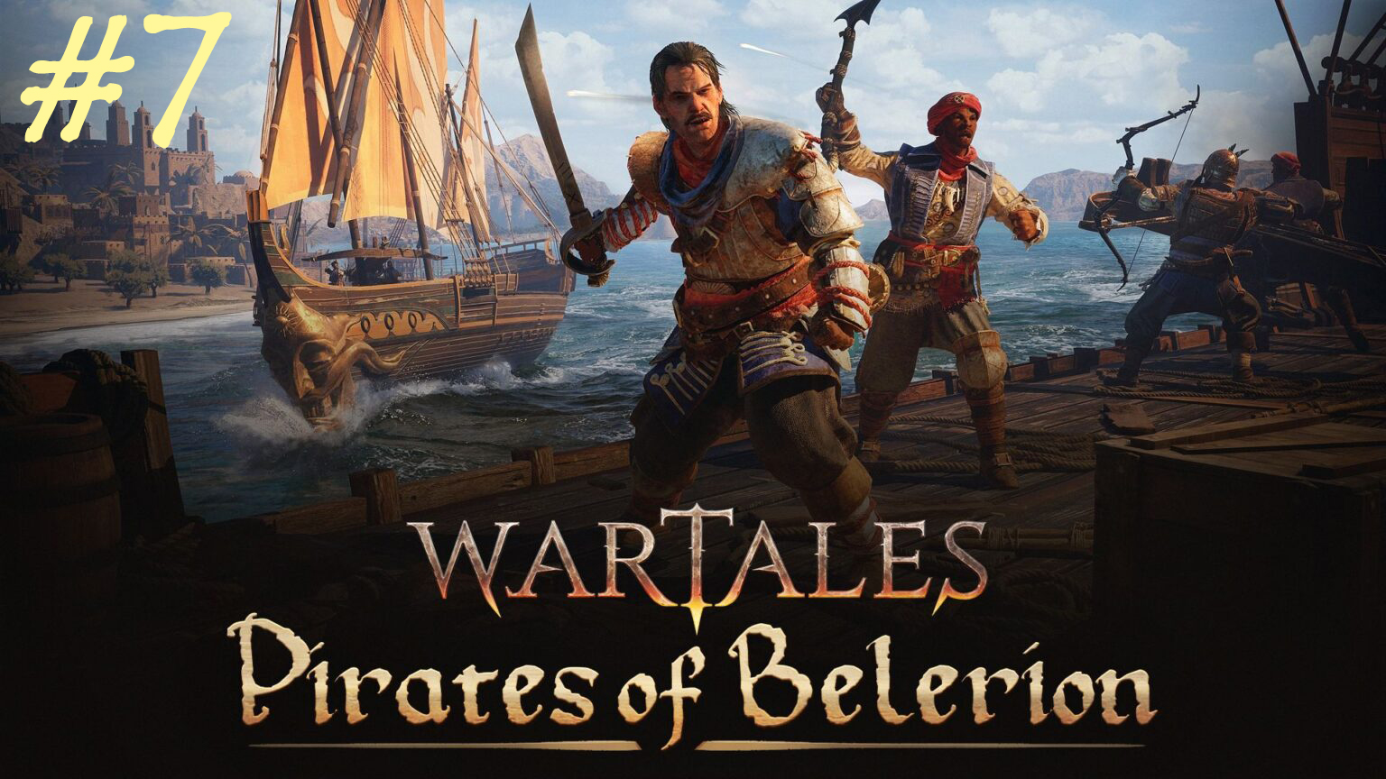 Морской змей существует! Wartales Pirates of Belerion #7