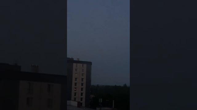 Видео пролета ракеты над Днепропетровской областью.