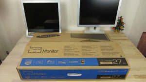 Распаковка и Обзор монитора SAMSUNG S27D391H