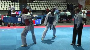 Taekwondo WTF. Russian Open 2014. 13.09.2014. Кривейченко-Лавров