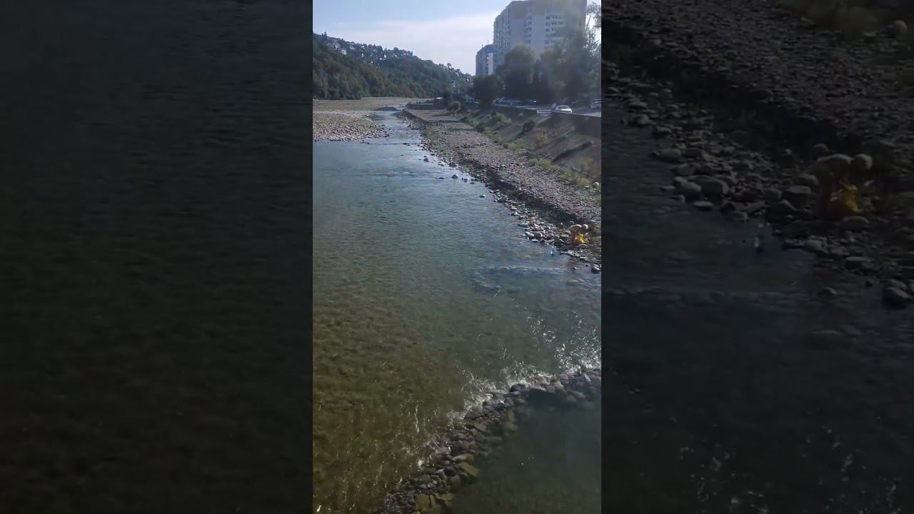 Лазаревское река и погода на 27 августа:Утром +22°...+28° облачно, Днём +28°...+29° Ясно☀️ #shorts смотреть онлайн