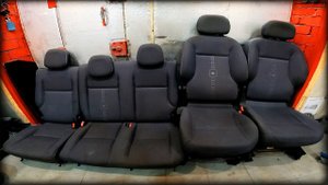 Как снять передние/задние сидения Citroen Berlingo 2012-2015год