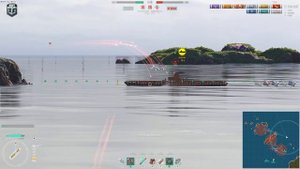 Destroyer Harugumo, GB, 353k damage [07] - World of Warships