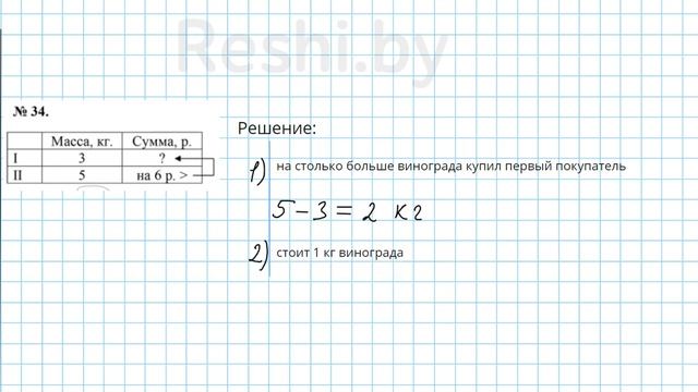 №34 / Глава 1 - Математика 5 класс Герасимов смотреть онлайн