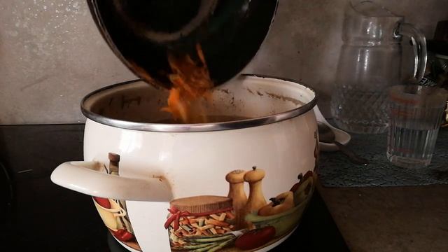 Сырный суп с крапивой. смотреть онлайн