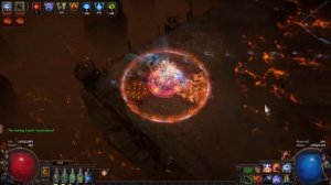 [POE] 3.19 mana miner vs Uber Searing Exarch, tankando meteoros.