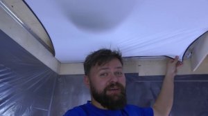 Теневой профиль для натяжного потолка "Шаман РП 4" / теневой зазор в натяжном потолке без плинтуса