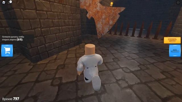 ПОБЕГ ОТ ЭПИЧЕСКОГО ОХРАННИКА! Побег от бородатого охранника в роблокс! (Обби) смотреть онлайн