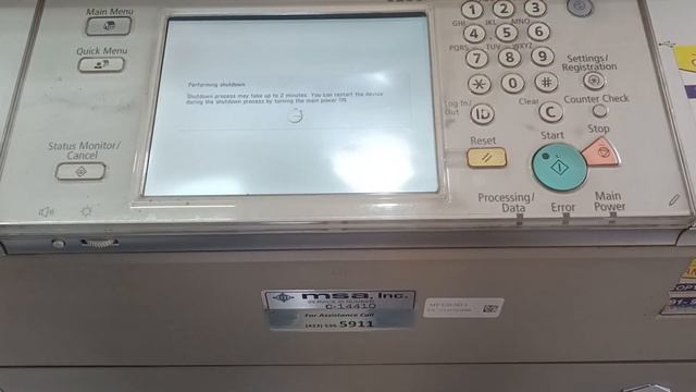 canon ir/adv service mode change।    *28*/*49*