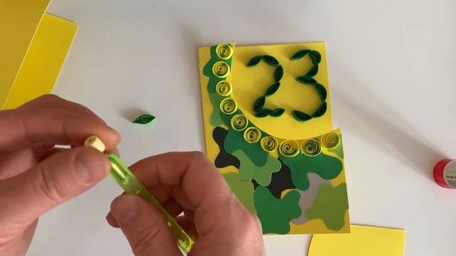 Мастер-класс: открытка ко Дню защитника Отечества в технике квиллинг смотреть онлайн