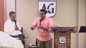 Pr. Gibson Joy || Return to God - Joel 2:12 (English & Malayalam) || Assemblies of God (AG), Bahrai