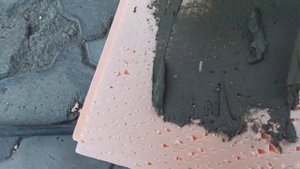 Как приклеить, установить Пеноплекс.