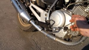 Как облегчить доступ к сцеплению на мотоцикле YAMAHA YBR 125