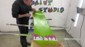 Сноуборд, (покраска)