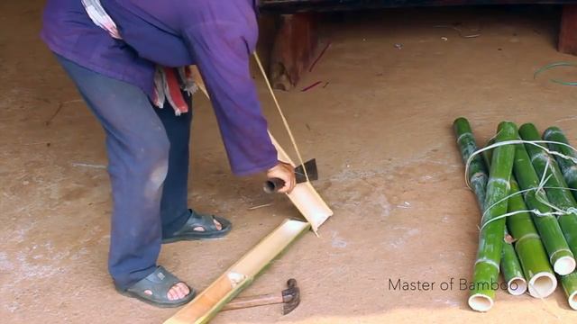 Как построить дом для собак из бамбука смотреть онлайн