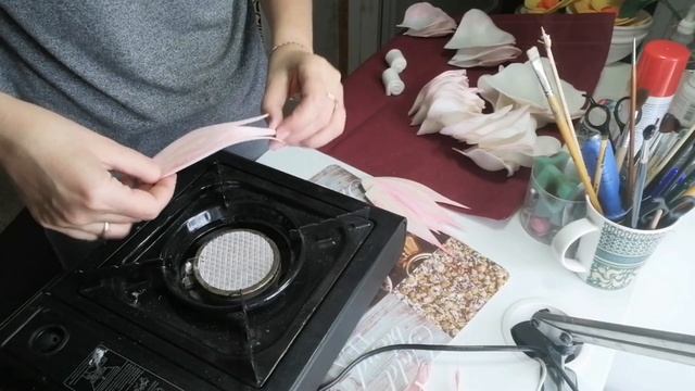 Как сделать чашелистики для розы из изолона МК смотреть онлайн