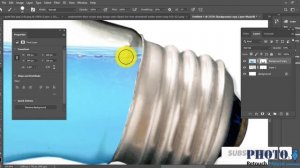 Fish in a light bulb Manipulation 2023- Photoshop Tutorial | Photo Manipulation Basic