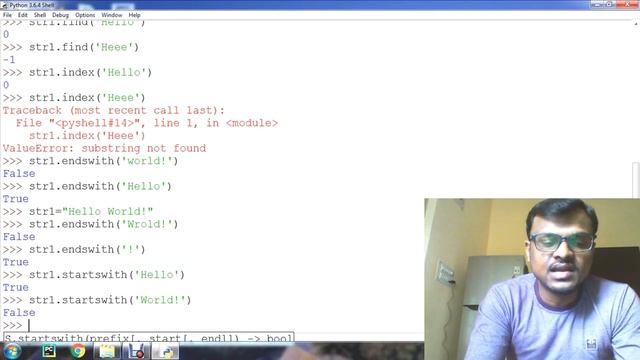 Python Tutorials|String Methods And String Built- In Functions|Day-17|By Ashwath M Shetty