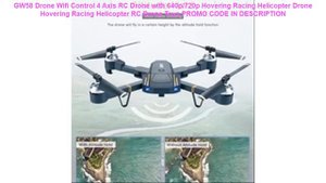 Cheap GW58 Drone Wifi Control 4 Axis RC Drone with 640p/720p Hovering Racing Helicopter Drone Hover