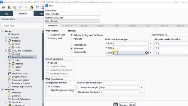 ANSYS Fluent Tutorials |  Flow in Between Rotating Cylinders | ANSYS Fluent Rotating Cylinder