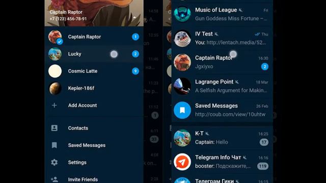 Telegram X Para Android / iOS смотреть онлайн