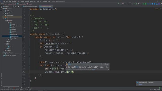 JAVA Задачи. #8. Reverse a Number смотреть онлайн