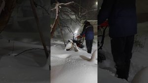 первый запуск снегоуборщика Патриот Сибирь 85ЕТ