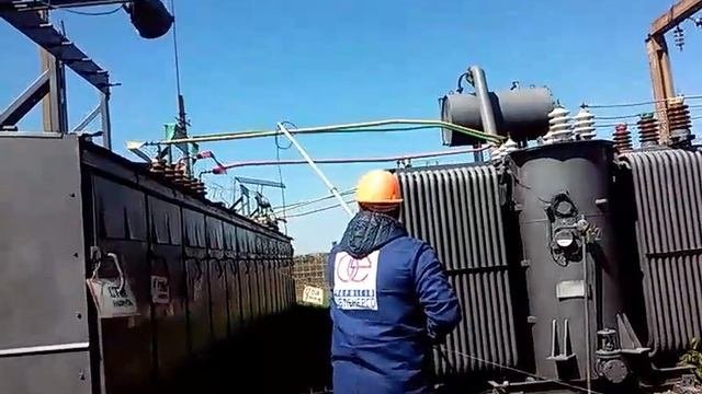 Измерение ёмкостных токов замыкания на землю в сети 10кВ.