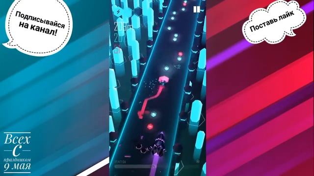 Гонка в музыкальном мире. Игра на Андроид/IOS | Beat Racer смотреть онлайн