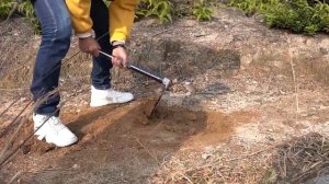 Многофункциональная походная складная лопата