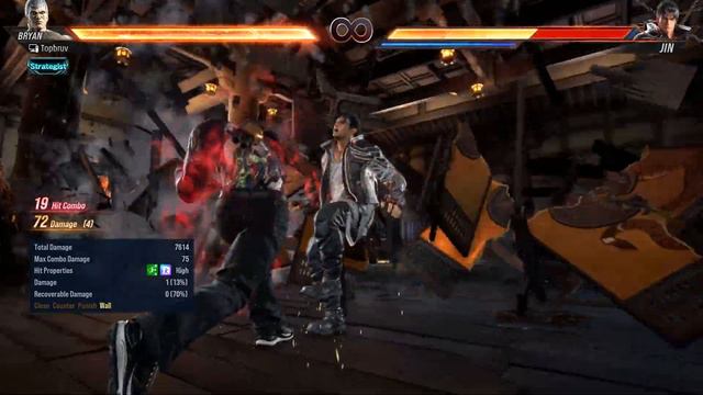 Tekken 8 Advanced Bryan B4 Combos | All Stage Gimmicks & Heat смотреть онлайн