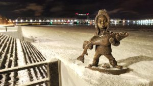 "ИТАЛЬЯНСКАЯ ТЕМА В ЗИМНЕМ АРХАНГЕЛЬСКЕ"... (Фото Ал-дра Соснина (Архангельск), муз. Эннио Морриконе