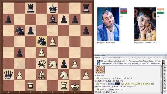 Шахматы. Супертурнир Tata Steel Chess Tournament 2022. Вейк-Ан-Зее. Обзор 8 тура смотреть онлайн