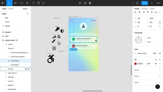 Today we design "Settings page" with Figma #figma #figmatutorial смотреть онлайн