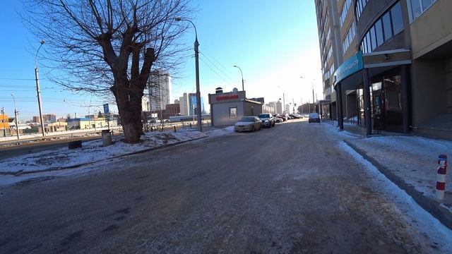 Свежо, солнечно. Нет пыли и грязи -24 отличная  погода для прогулки. Новосибирск Ноябрь Ипподромская