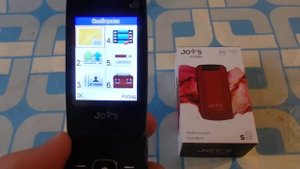Раскладной кнопочный телефон JOYS mobile S9 работает до 10 дней без Под заряда.