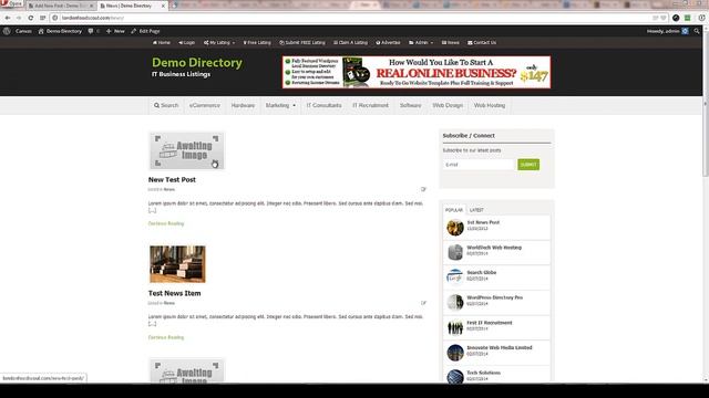 The News Category & Blog Posts смотреть онлайн