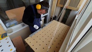 Делаем перфорированную столешницу Festool MFT