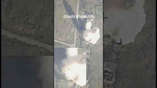 Удары "Краснополем" по позициям ВСУ/Strikes at the AFU positions by "Krasnopol"